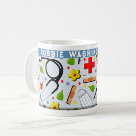 パーソナライズド医師アシスタント コーヒーマグ コーヒーマグカップ