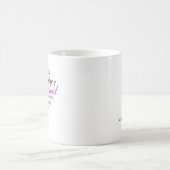 パーソナライズド校長先生感謝ギフト コーヒーマグカップ (中央)