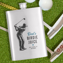 パーソナライズド おもしろ Dad’s Birdie Juice ゴルフ