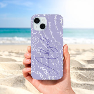 パーソナライズド オーシャン サンゴ礁 ビーチスタイル iPhone 15ケース