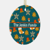 パーソナライズド・オータム セラミックオーナメント (右)