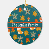 パーソナライズド・オータム セラミックオーナメント (左)