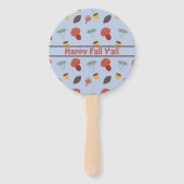 パーソナライズド オータム ハンドファン (裏面)