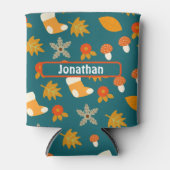 パーソナライズド オータム 缶クーラー (正面)