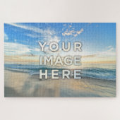 パーソナライズド カスタム イメージ 20" x 30" 1000ピース以上 ジグソーパズル (横)