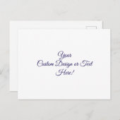 パーソナライズド カスタム ポストカード (正面/裏面)
