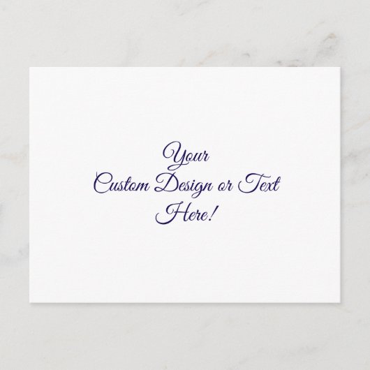 パーソナライズド カスタム ポストカード (正面)