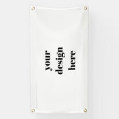 パーソナライズド カスタム 横断幕 (縦)