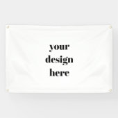 パーソナライズド カスタム 横断幕 (横)