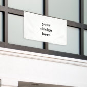 パーソナライズド カスタム 横断幕 (ビルの外側)