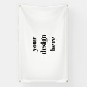 パーソナライズド カスタム 横断幕 (縦)