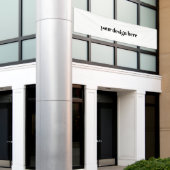 パーソナライズド カスタム 横断幕 (ビルの外側)