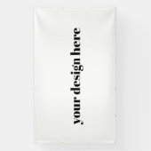 パーソナライズド カスタム 横断幕 (縦)