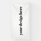 パーソナライズド カスタム 横断幕 (縦)