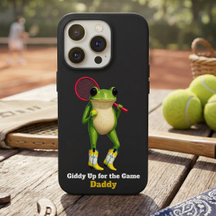 パーソナライズド ギディアップ フォー ザ ゲーム ダディ ユニークなデザイン iPhone 15 PROケース