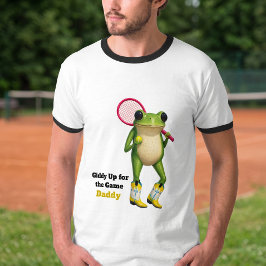 パーソナライズド ギディアップ フォー ザ ゲーム ダディ | ユニークなデザイン Tシャツ