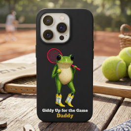 パーソナライズド ギディアップ フォー ザ ゲーム ダディ | ユニークテイスト iPhone 15 PROケース