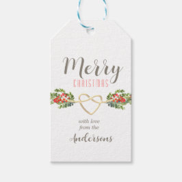 パーソナライズド クリスマス ギフトタグ