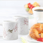 パーソナライズド クローム マグ - マグノリア フローラル ウェディング