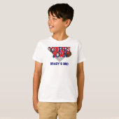 パーソナライズド クーパーズタウン ブラザーシャツ 愛国心 Tシャツ (正面フル)