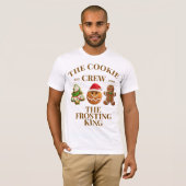 パーソナライズド コーキー クルー 面白いクリスマスマッチング Tシャツ (正面フル)