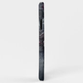 パーソナライズド ゴシックシック ローズ フラワー ヴィクトリアン Case-Mate iPhoneケース (裏面/右)