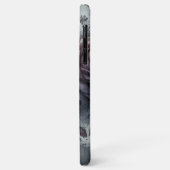 パーソナライズド ゴシックシック ローズ フラワー ヴィクトリアン Case-Mate iPhoneケース (裏面/左)