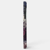 パーソナライズド ゴシックローズ フローラル ヴィクトリアン Case-Mate iPhoneケース (裏面/左)