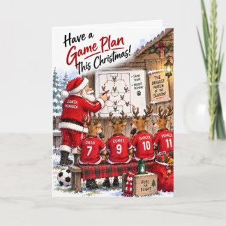 パーソナライズド サッカー クリスマス