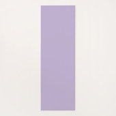 パーソナライズド シック ラベンダー パープル モノグラム 名前 ヨガマット (裏面)