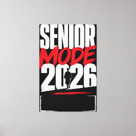 パーソナライズド シニアモード 2026年 卒業 キャンバスプリント