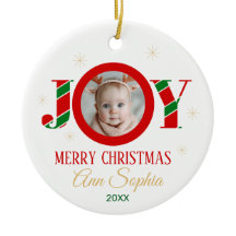 パーソナライズド ジョイ クリスマス フォト