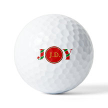 パーソナライズド ジョイ GOLFMAS クリスマス ゴルフボール
