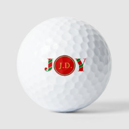 パーソナライズド ジョイ GOLFMAS クリスマス ゴルフボール