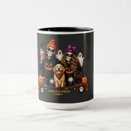 パーソナライズド スケルトン ハロウィーン ステイスプーキー マグカップ