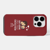 パーソナライズド ダッド iPhoneケース iPhone 14 Proケース (裏面横)