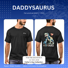 パーソナライズド ダディサウルス Tシャツ