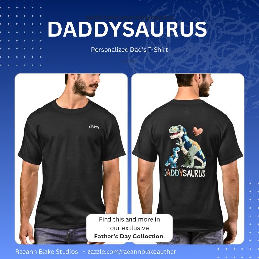 パーソナライズド ダディサウルス Tシャツ