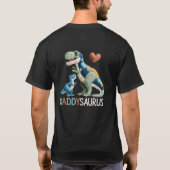 パーソナライズド ダディサウルス Tシャツ (裏面)