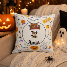 パーソナライズド トリック オア トリート かわいいハロウィン