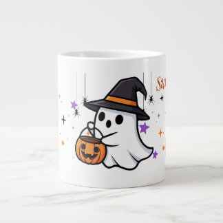 パーソナライズド ハロウィン コーヒーマグ ジャンボコーヒーマグカップ