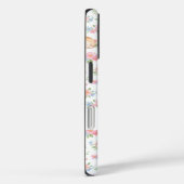 パーソナライズド パステル 子猫とフラワーの名前 カスタム Case-Mate iPhoneケース (裏面 / 右)