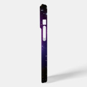 パーソナライズド パープルギャラクシー 天体写真 Case-Mate iPhoneケース (裏面 / 左)