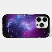 パーソナライズド パープルギャラクシー 天体写真 Case-Mate iPhoneケース (裏面 (横))