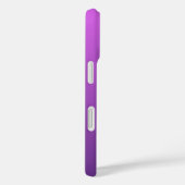 パーソナライズド パープル オンブレ Case-Mate iPhoneケース (裏面 / 右)