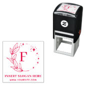 パーソナライズド ビジネス モノグラム セルフインキングスタンプ (インサイチュ)