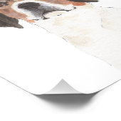 パーソナライズド・ビーグル・アート フォトプリント            (角)