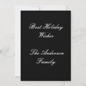 パーソナライズド ビー メリー カード (裏面)