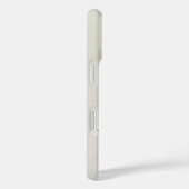 パーソナライズド フェザー 3D インパスト 温かみのあるニュートラルカラー Case-Mate iPhoneケース (裏面 / 右)