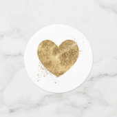 パーソナライズド フォト ウェディング コンフェッティ (スモール正面)